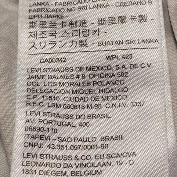 $$$ Women's‎ Cut off Levi's Jean shorts SZ 26 - Picture 8 of 9